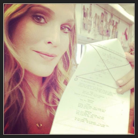 Molly Sims on The Carrie Diaires