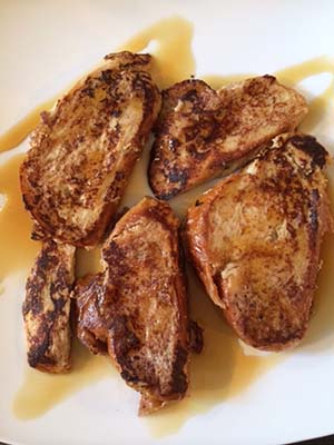 molly sims french toast plated