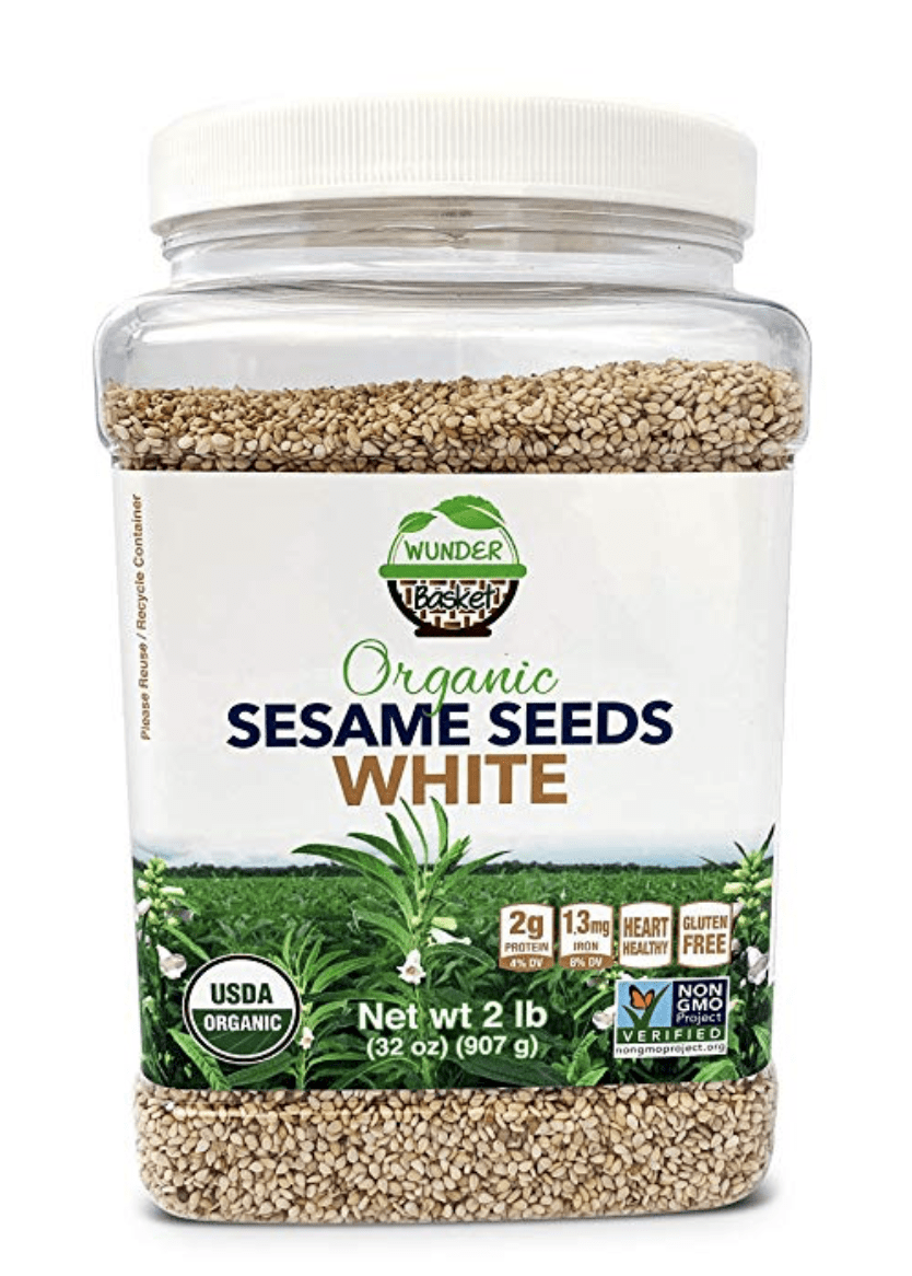 Wunder Basket Organic White Sesame Seeds