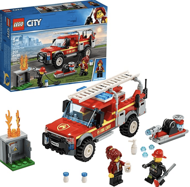 LEGO CITY FIRE CHIEF RESPONSE TRUCK 60231 BUILDING KIT (201 PIECES)