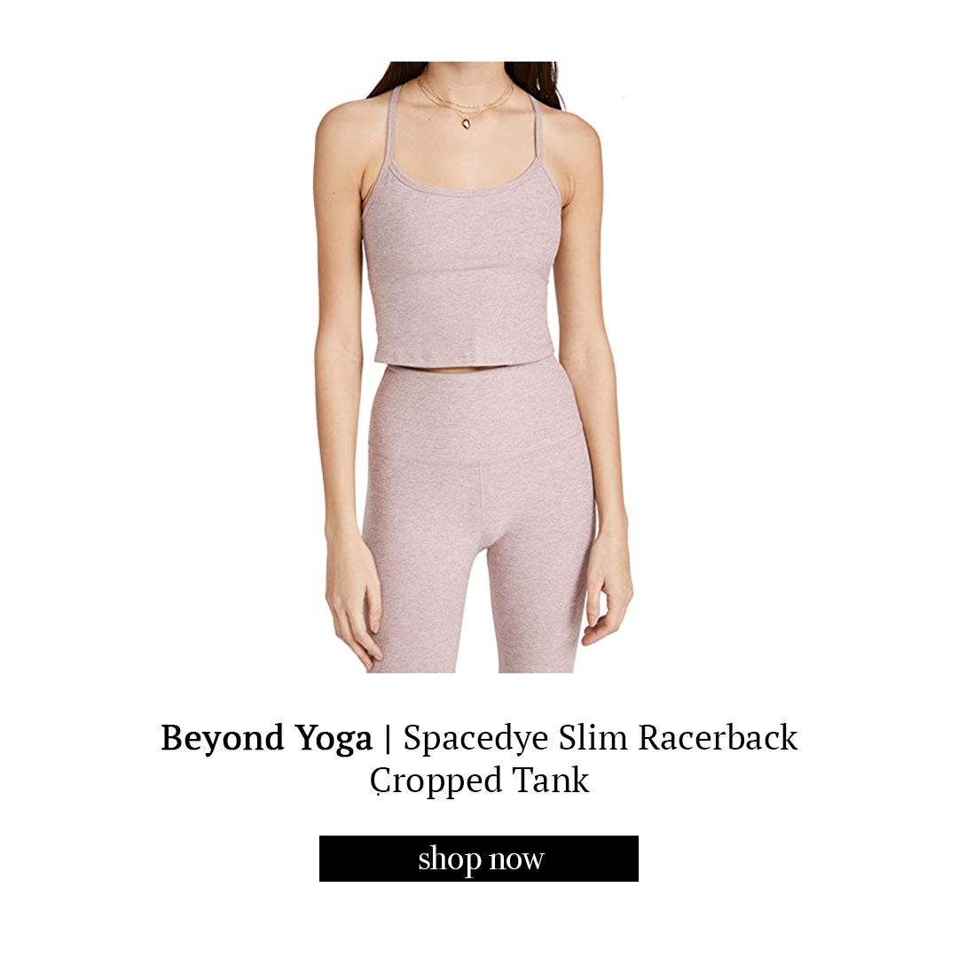 Beyond Yoga Spacedye Slim Racerback Crop Tank